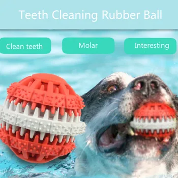 

Pet Supplies Pet Toys Dog Chew Toy Mint Flavor Rubber Gear Molar Ball Dog Leaks Food Balls Tease Dog Interactive Feeding Toy