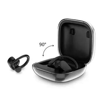 

Anti-scratch Protective Case Portable Shockproof Clear TPU Skin Cover Protector for Powerbe Pro Bluetooth Headphones Headset