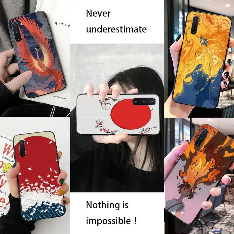 Шелковистые история чехол для телефона Samsung Note3/4/5/8/9/10/10Lite M10/20/30 A70