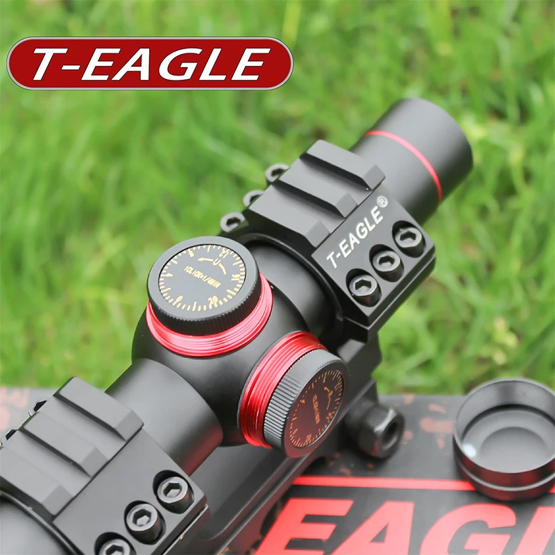 T EAGLE SR1.5-5X20 WA HK Hunting RiflesScope Duplex Reticle Rifle Scope Tactical Optical Gun Sight Shock Proof with Cover rifle scope