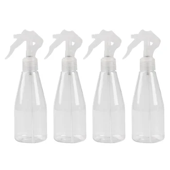 

4pcs Multi-purpose Sprayer Empty Spray Bottle Refillable Watering Bottles for Plants Hairdressing (200ml)