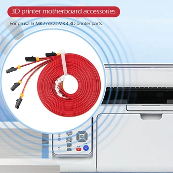 

Lightweight Parts Stepper Motor Printed 5pcs 1m 17 Plastic Set Cables for Prusa i3 MK2 MK2S MK3 Mini-RAMBo Board