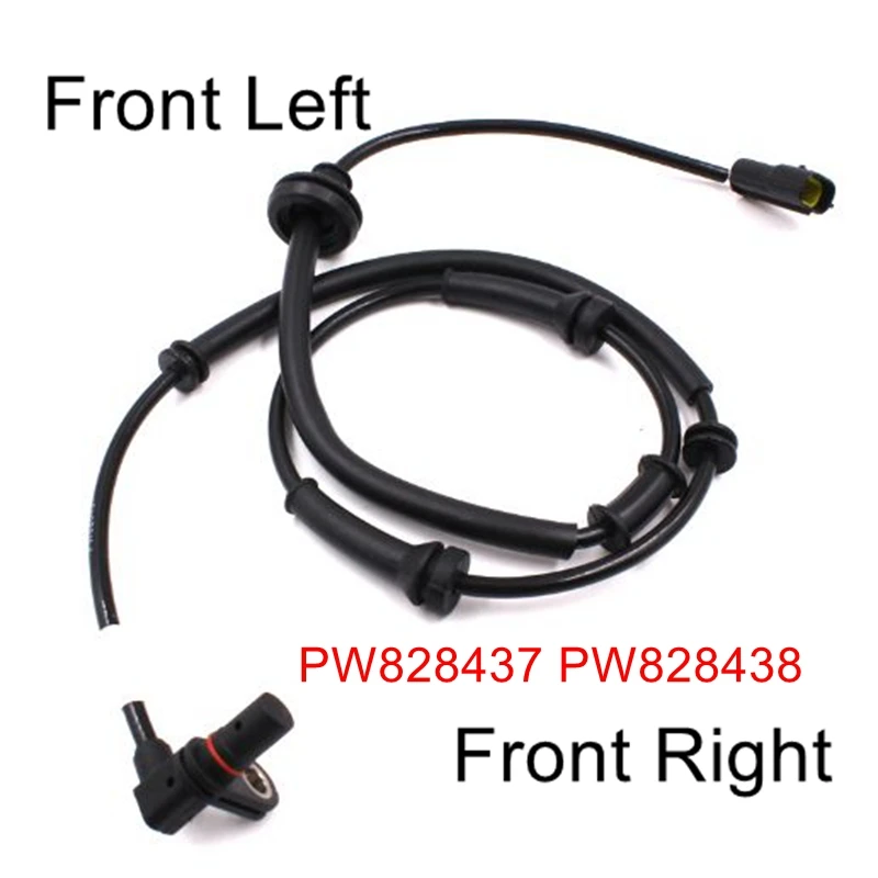 Новый передний левый/правый датчик скорости колеса из АБС PW828437 PW828438 подходит для