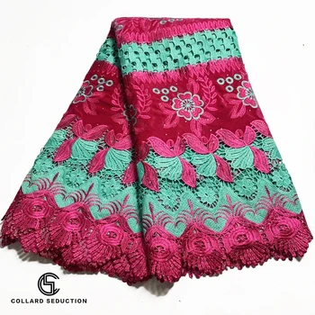 

CS Top Class Guipure lace very Soft African cord fabric Neat embroidery Nigerian Ghana Dubai celebration African lace fabric