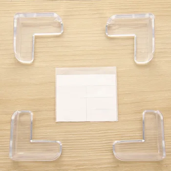 

20pcs Toddler Safety Table Corner Protector Transparent Soft Pad Anti-Collision Angle Protection Cover Edge Corner Guard