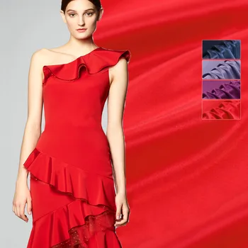 

Art beauty sand wash heavy crepe fabric for satin dress bazin riche getzner telas por metro tissu african tissus stoffen tela