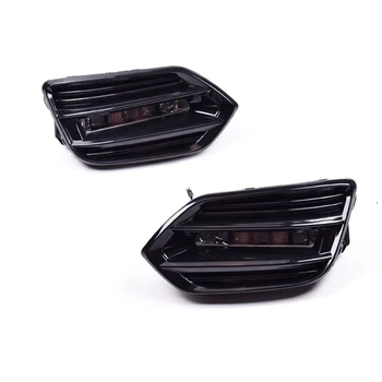 

Car LED Daytime Running Light for Hyundai HRV HR-V Vezel 2019 Yellow Turn Signal Function 12V Car DRL Fog Lamp Decoration