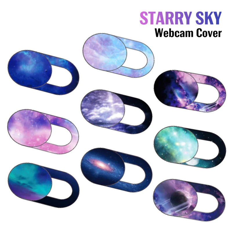 mobile camera zoom lens ANKNDO WebCam Cover Starry Sky Laptop Lens Stickers Mobile Phone Camera Antispy Slider Universal WebCam Cover Privacy Shutter zoom lens for mobile phone