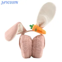 JAYCOSIN наушники зимние аксессуары для женщин модные зимние теплые плюшевые наушники для женщин милые наушники с кроликом 1028