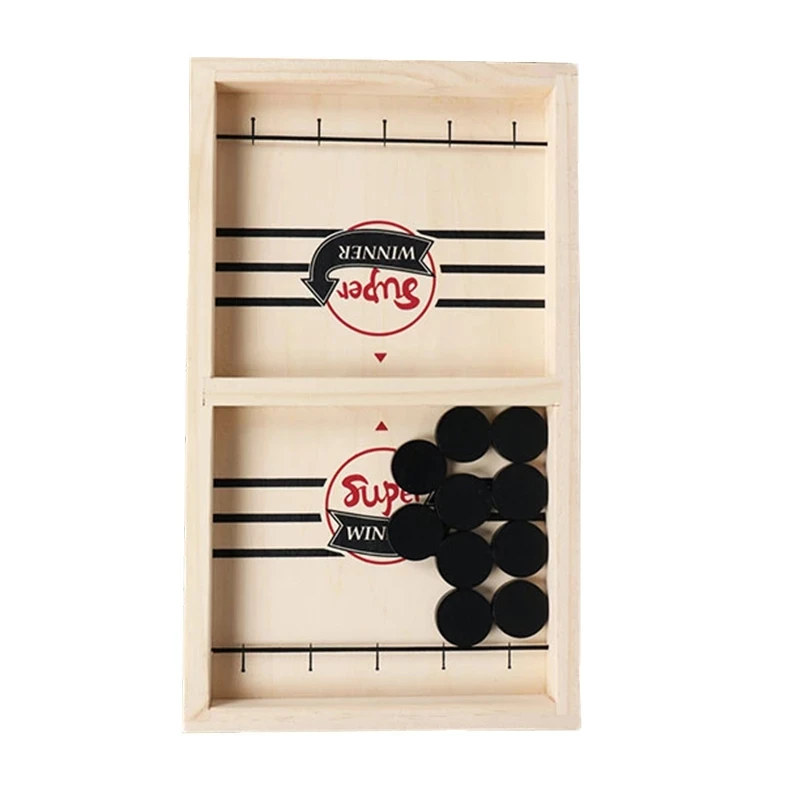 

Sling Puck Game-Toys Winner Fast Hockey Table Board Games Paced Puck Party Game For Adult Child Kids Family Interactive Toys