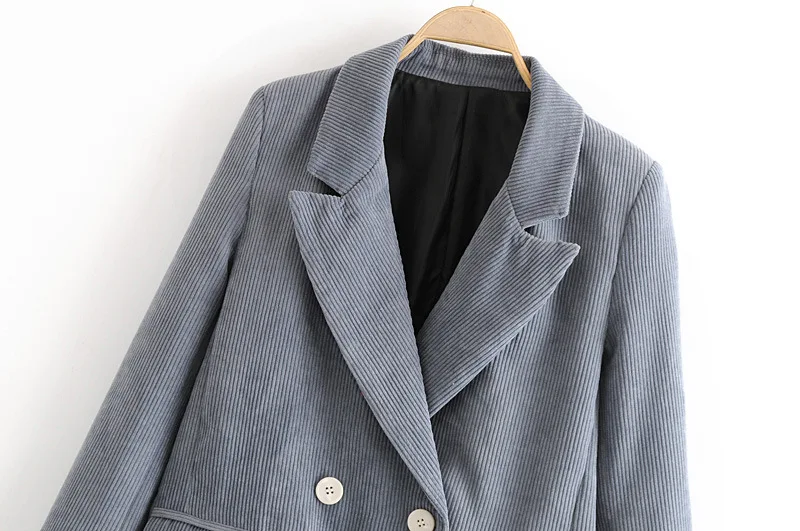 

2018 Western Style Corduroy Suit Jacket Women's A2152