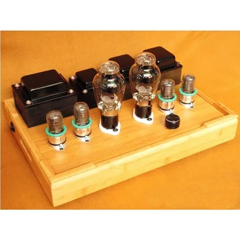 

hand-made Class A HIFI tube amplifier, 300B single-ended amplifier, rated output power: 8w + 8w (4Ω, 8Ω)