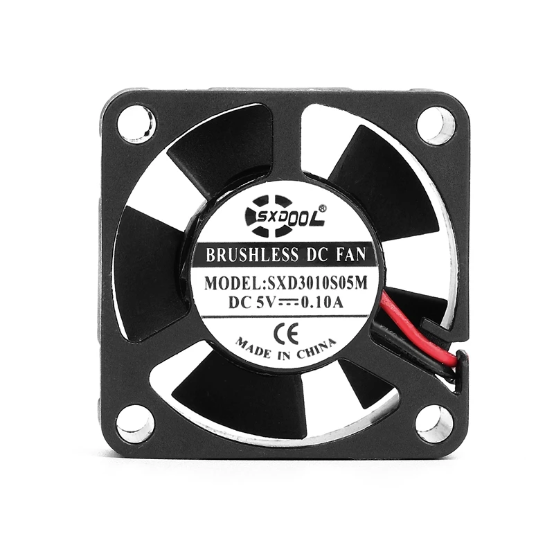 5pcs 3010 Cooling fan 3D Pinter Parts 30x30x10MM 12V 5V 24V 2Pin DC Cooler Small Cooling Fan DIY