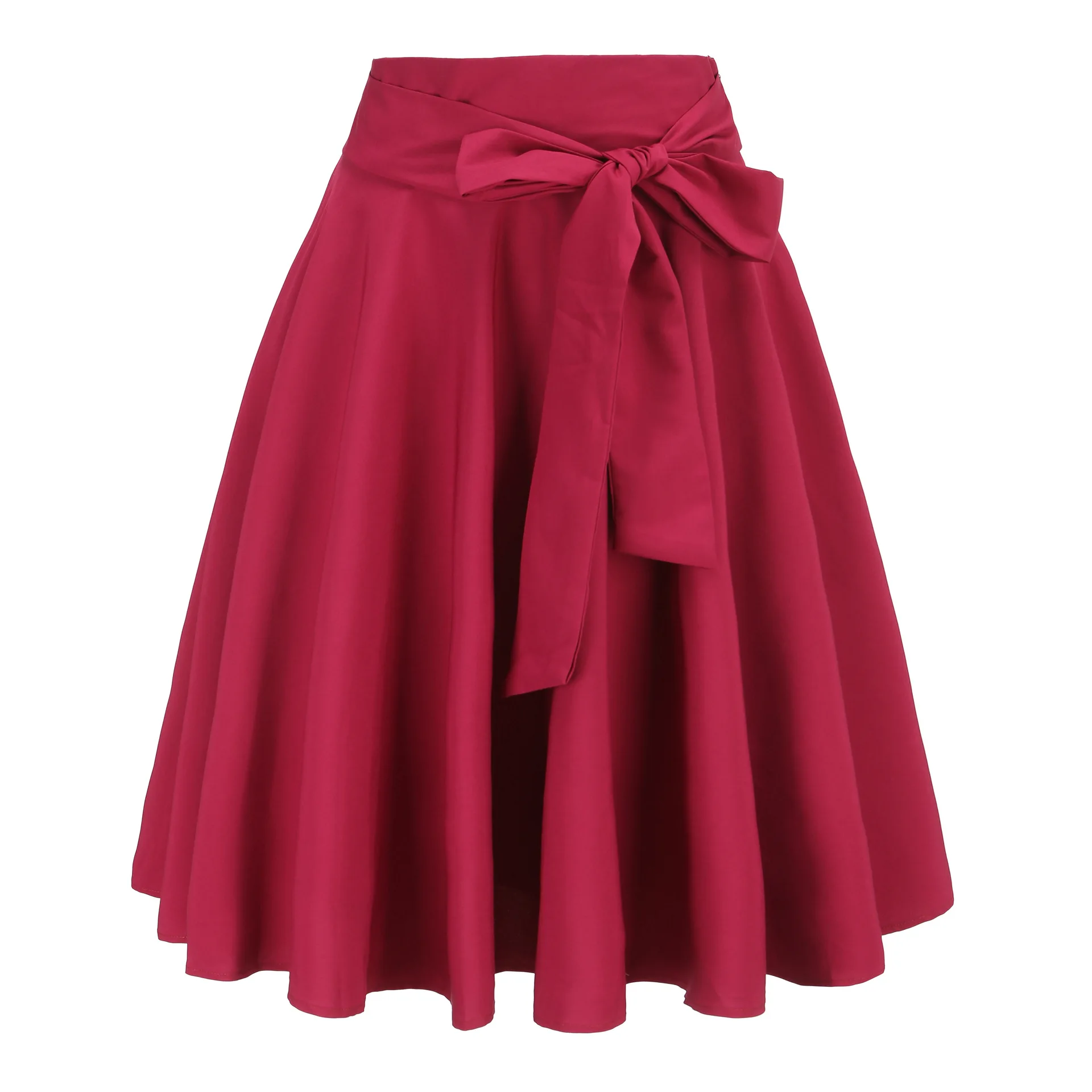 

2020 NEW Sexy Casual bandage Bow woman skirts Autumn Winter high waist midi skirt korean style harajuku clothes plus size women