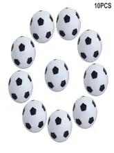  10pcs Tabletop Game Activity Performance Favour Entertainment Mini Table Soccer Replacement Balls Indoor Multicolor Adult Kid 