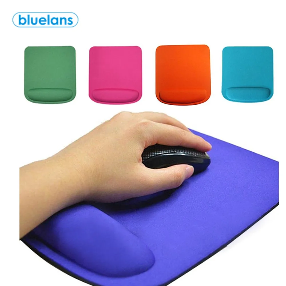 Mouse Non-Slip Belt Wrist Support Square Thick Pad Ergonomic Comfortable Not Easy To Fade Table Mat For Home Office | Компьютеры и