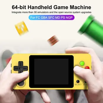 

Mini Handheld Game Console Palm Open Source 2 Generation PSP Game Console For Small Dragon King PS1 GBA SFC.