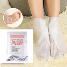 2 шт./пара уотшелушивающая маска для ног педикюрные носки отшелушивающая маска для ног удаляет омертвевшую кожу каблуки маска для пилинга ступней P1S1