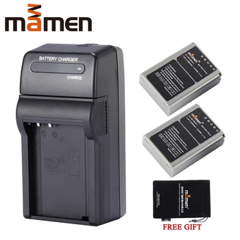 

Mamen 2200mAh Rechargeable BLN-1 BLN1 PS-BLN1 Digital Camera Battery + Single Charger For OLYMPUS E-M5 EM5 OM-D Camera Batteries