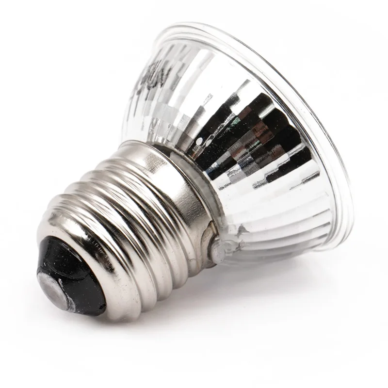 220V Pet Heating Lamp Ceramic Far Infrared Pet Heating Lamp Light Bulb Pet Brooder Chickens Reptile Lamp 25W 50W 75W 100W 5