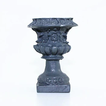 

1:12 Model Miniature Dollhouse Furniture Flower Pot Child Puzzle DIY Garden Exterior Decoration