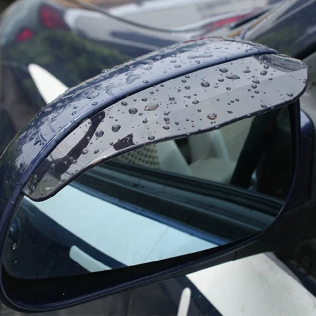 2PCS Universal Auto Rückspiegel Regen Abdeckung Sonnenblende Augenbraue  Carbon Side View Spiegel Regen Wache Auto zubehör CSV - AliExpress