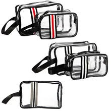 Путешествия большой емкости портативный пластиковый водонепроницаемый Косметический мешок многофункциональный прозрачный мешок для мытья прозрачная серия