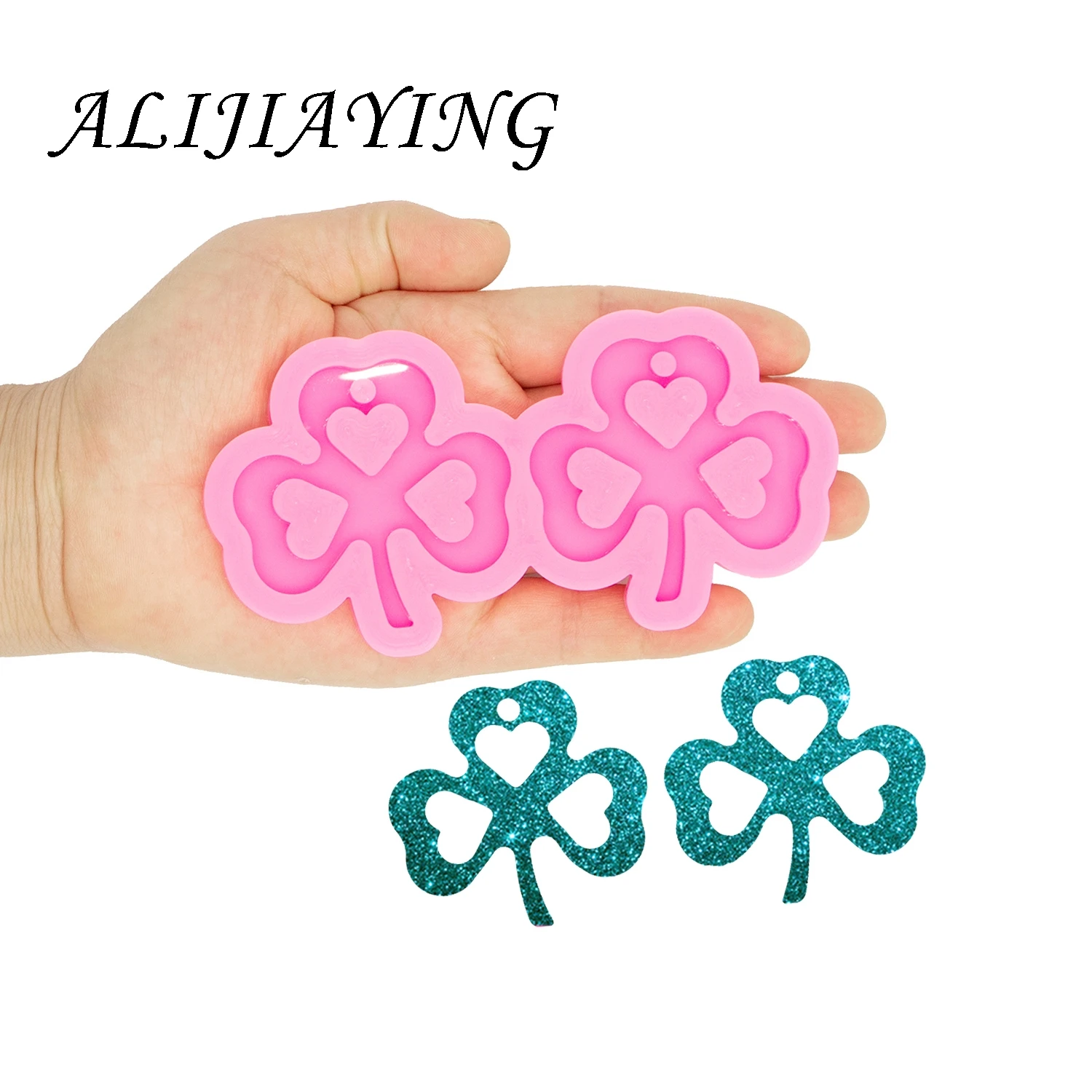 Palm Tree & Leaf Silicone Molds for DIY Resin Jewelry Crafting