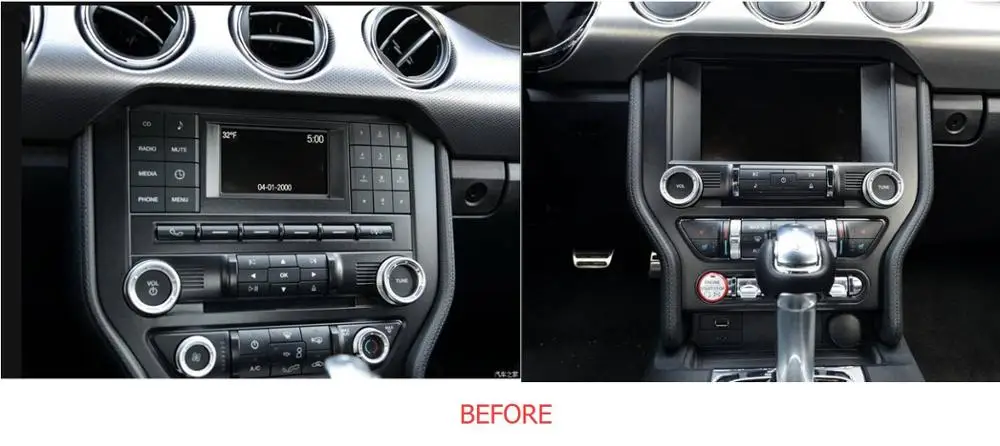 Автомагнитола IPS 2GRam 32 gom 10 2 &quotAndroid 7 1 для Ford MUSTANG 2015 DVD головное устройство стерео
