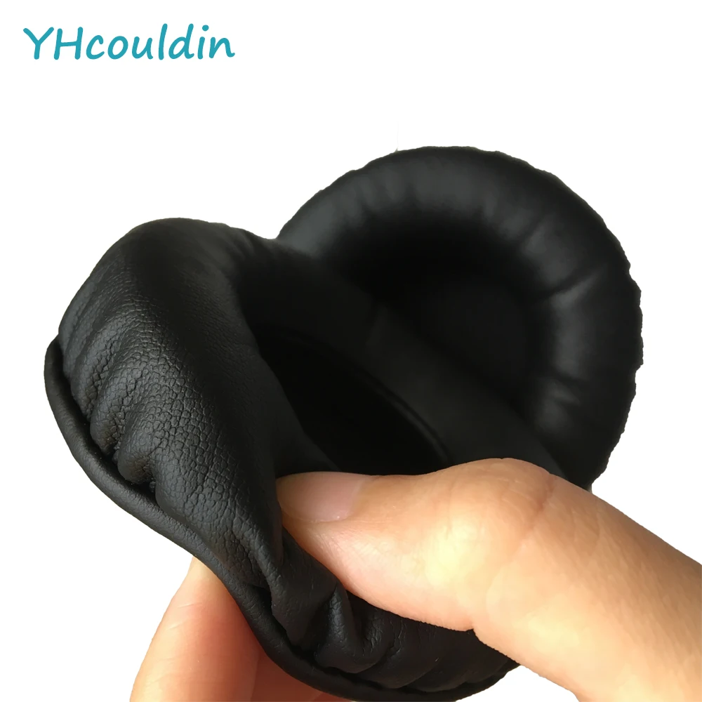 YHcouldin Protein Leather Ear Pads for Sennheiser HD540 HD540II Headphones Replacement Ear Cushions Soft Black Earpads Cover