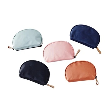

Fashion Multifunction Semicircle Zipper Travel Cosmetic Bag Makeup Bags Pouch Toiletry Organizer Toiletry Wash Beauty Storage