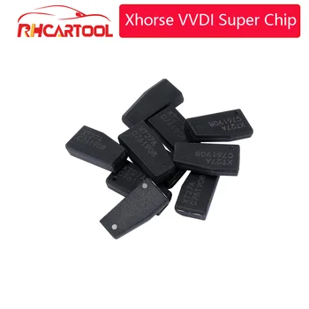 

OBD2 Xhorse 20pcs VVDI mini KEY MAX Super Chip Transponder for ID46/4D/4C/8C/8A/T3/For Toyota H chip for VVDI2 VVDI Key Tool