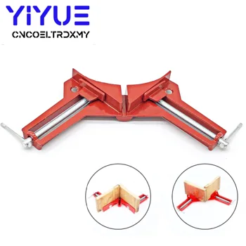 

1pcs 4inch 90 degree Right Angle Clip Multifunction Picture Frame Corner Clamp 100MM Mitre Clamps Corner Holder Woodworking tool
