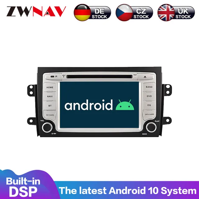 $US $274.79 Android 10 PX6 4 + 64G with DSP Carplay IPS Screen For Suzuki SX4 2006-2008-2009-2010 Big Screen AC Automatic Radio
