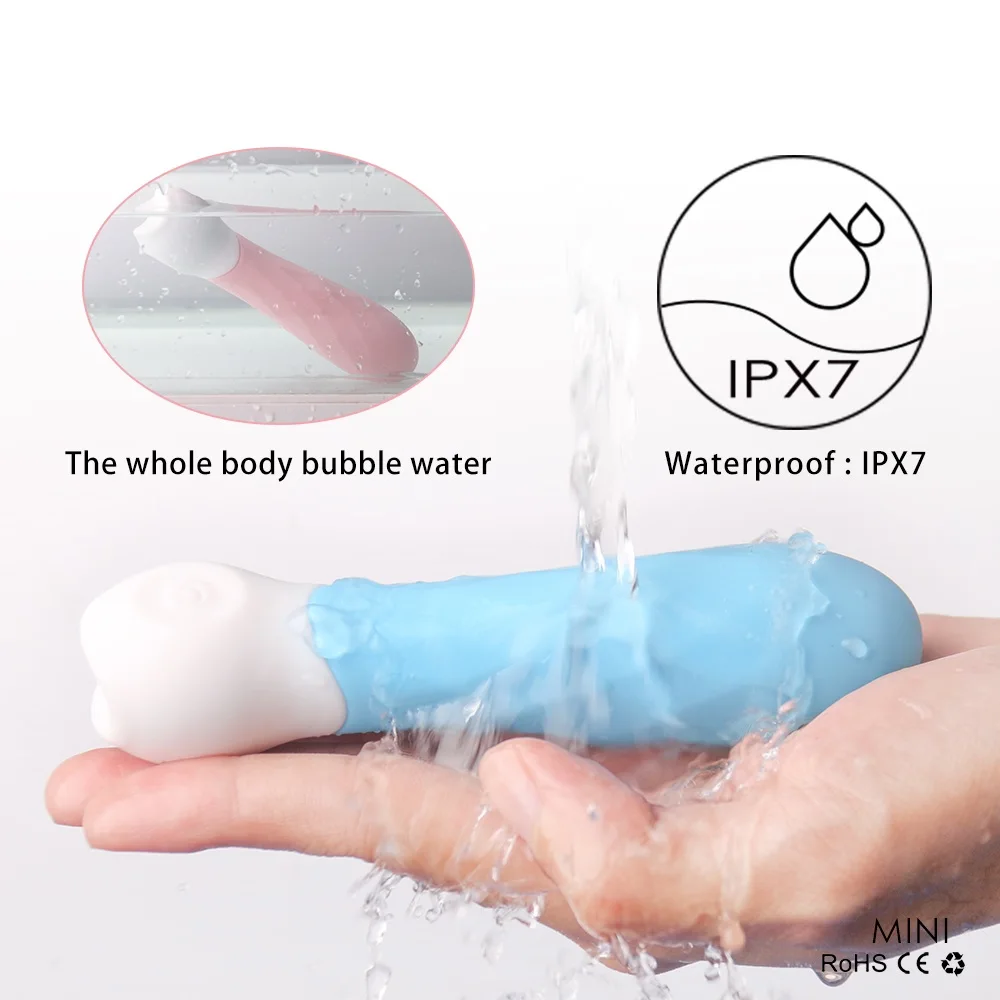 Женский G Spot кролик мини вибратор фаллоимитатор секс игрушки для женщин