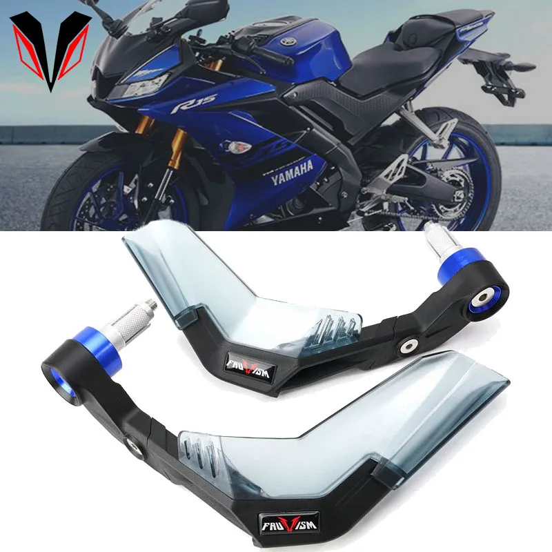 

Аксессуары для мотоциклов Yamaha YZF R6 R1 R3 R15 R25 R125 YZFR6 YZFR1 YZFR3, защита рук на лобовое стекло, комплект защиты от ударов