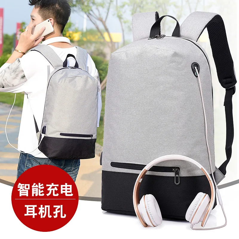 

Cross Border New Style Casual Backpack Schoolbag Computer Bag Backpack Manufacturers Direct Selling but Lettering