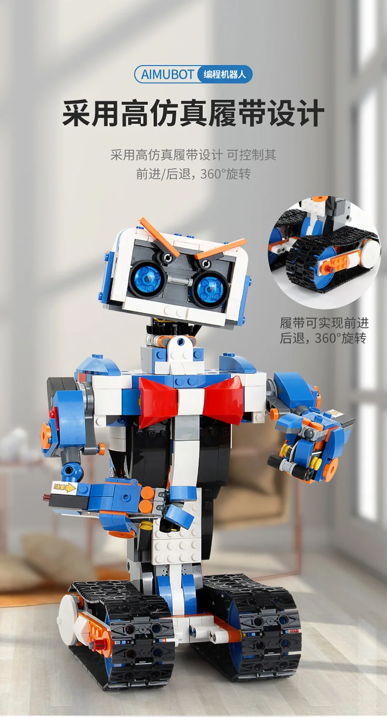 Форма King 13063 идея интеллектуального программирования робот Boost WALL E игрушки Модель Строительный набор самоблокирующиеся кирпичи блоки игрушки подарки