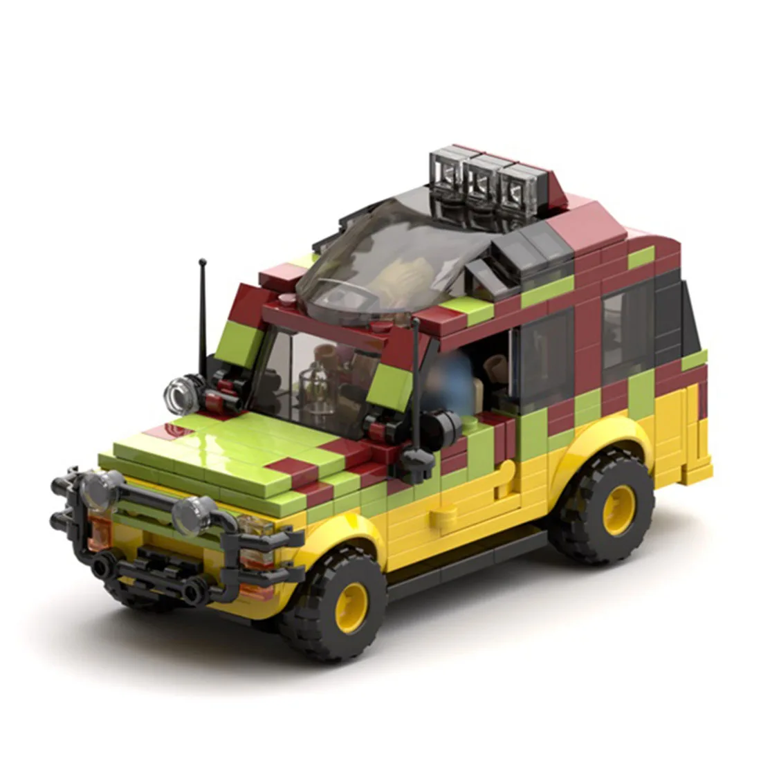 

309Pcs MOC Model Off-road Vehicle Building Blocks DIY Assembly Bricks Educational Toy Gift