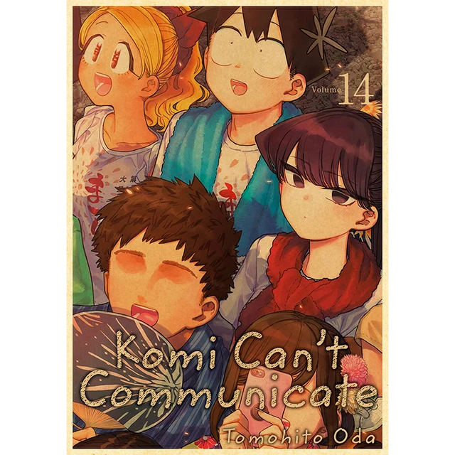 Komyushou Desu Posters Anime Komi Cant Communicate Poster Kraft Paper Vintage Home Room Art Wall Stickers 19