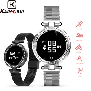 

Diamond Smart Watch Women 2019 X10 Waterproof Pedometer Fitness Bracelet Smartwatch Android Watch Connect For Xiaomi IOS Phone