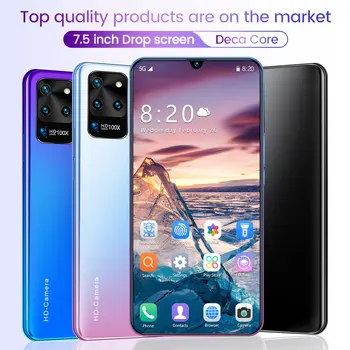 

S20U 7.3 inch 2+16GB mobile phone smart phone Face recognition technology Practical Fashion smart phone