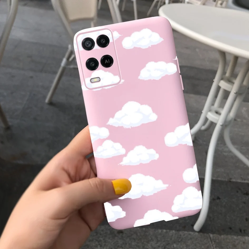 cases for oppo back For OPPO A54 CPH2239 Case Pretty Girls Phone Back Cover For OPPO A54 2021 A 54 OPPOA54 S Shockproof Funda Cat Flower Soft Bumper oppo phone back cover