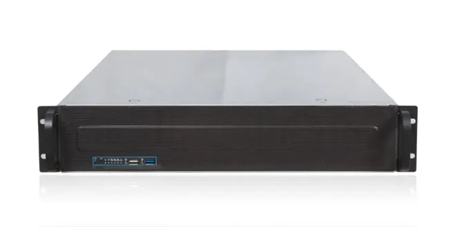 Novo 2u 550mm profundidade industrial controle rack