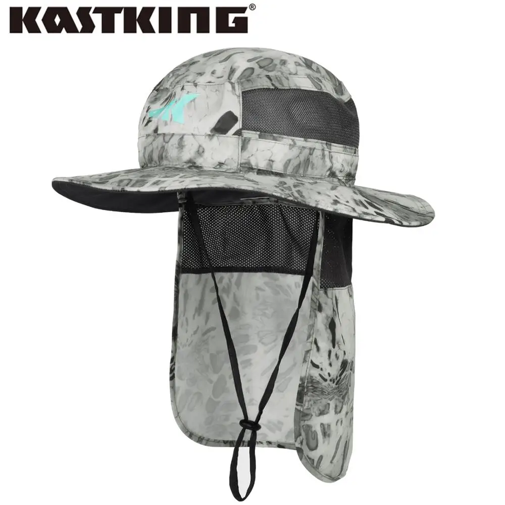 Шляпа от солнца KastKing Sol Armis UPF 50 Boonie со съемным защитным козырьком для шеи