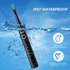 Seago Sonic Electric Toothbrush SG-507 for Adult Timer Brush 5 Modes Micro USB Rechargeable Tooth Brush Replacement Heads Set 5