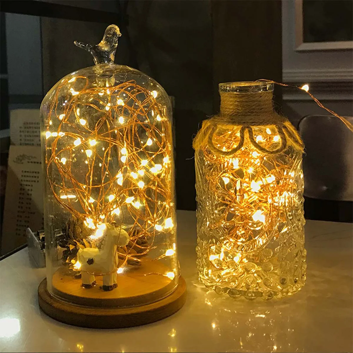 

USB Powered 5M 8 Modes LED Copper Wire String Light with Remote Control for Festival Party Home Decor