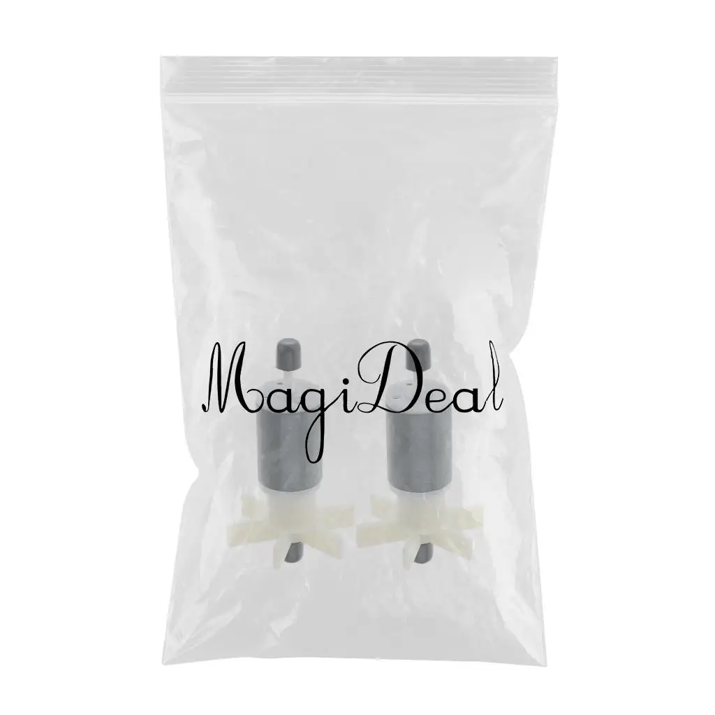 2 Pcs Professional Replacement Rotor Aquarium Canister Filter Spare Rotor Impeller For Aqua Pump