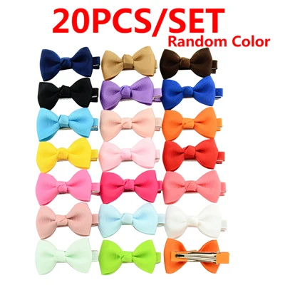 20pcs Style 21 Милые детские аксессуары для волос заколки для волос мультяшная заколка для волос головные уборы для девушек головной убор принцессы - Цвет: 20pcs Style 21