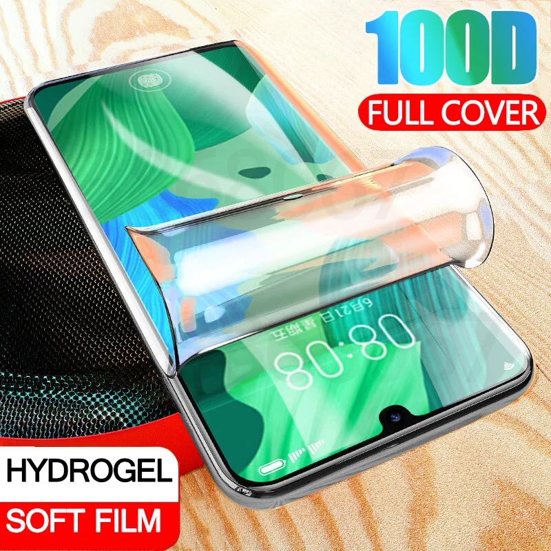 Soft Hydrogel Film For Huawei y9s y5 y6 y9 prime Screen Protector For Huawei P Smart Z Plus 2019 P30 Lite Pro Protective Film afbeelding